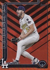 ALEX VESIA TOPPS UPDATE HOLIDAY FOIL DODGERS #US-239 2025 25