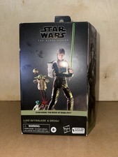 Hasbro Black Series Luke Skywalker & Grogu Action Figure Star Wars Boba Fett