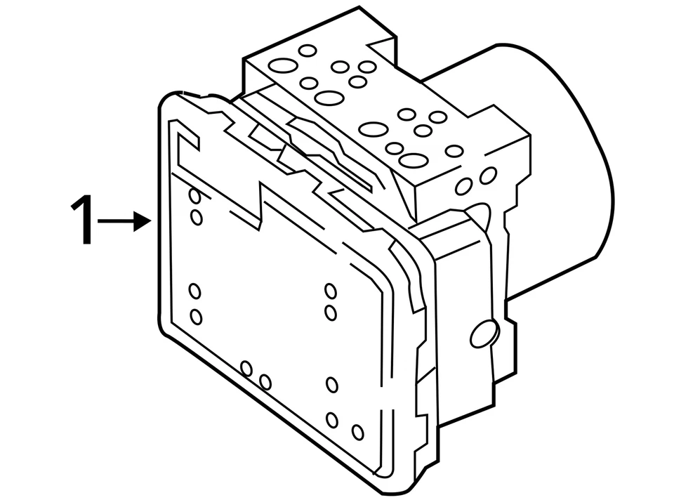 Pieza de freno antibloqueo ID K123-43-7A0 compatible con 17 MAZDA CX-5 2048694 Foto 4 de 4