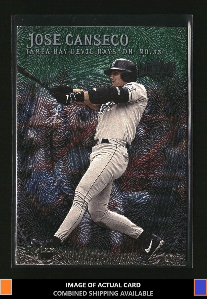2000 Metal #149 Jose Canseco Emerald Tampa Bay Devil Rays | eBay 2000 Metal #149 Jose Canseco Emerald Tampa Bay Devil Rays | eBay