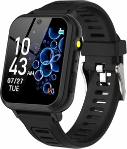 Kids Smart Watch 39 Games Camera Video Recorder Black 3-12 Years