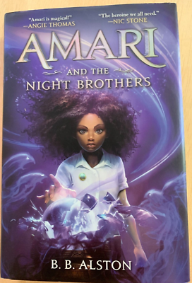 #ad Amari And The Night Brothers by B B Alston HC2021 1st 1st Signed Copy C $39.95