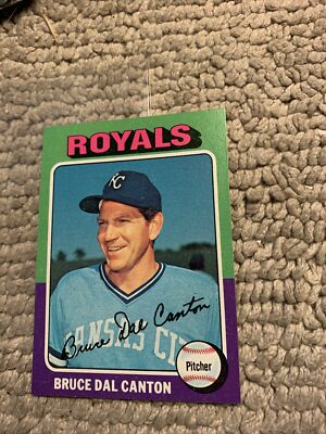 #472 Bruce Dal Canton 1975 Topps  Baseball Card Cb5