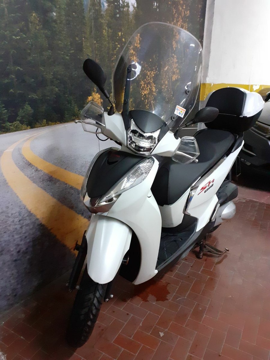 Scooter Bauletto Honda Sh 350 Bauletto Honda Sh 300 Bianco Sh 300