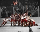 1980 Miracle on Ice 8x10 Photo USA HOCKEY Celebration Spotlight Poster