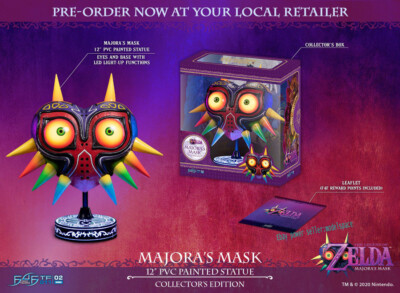 First 4 Figures The Legend Of Zelda Majora's Mask PVC Glowing Mask MODEL