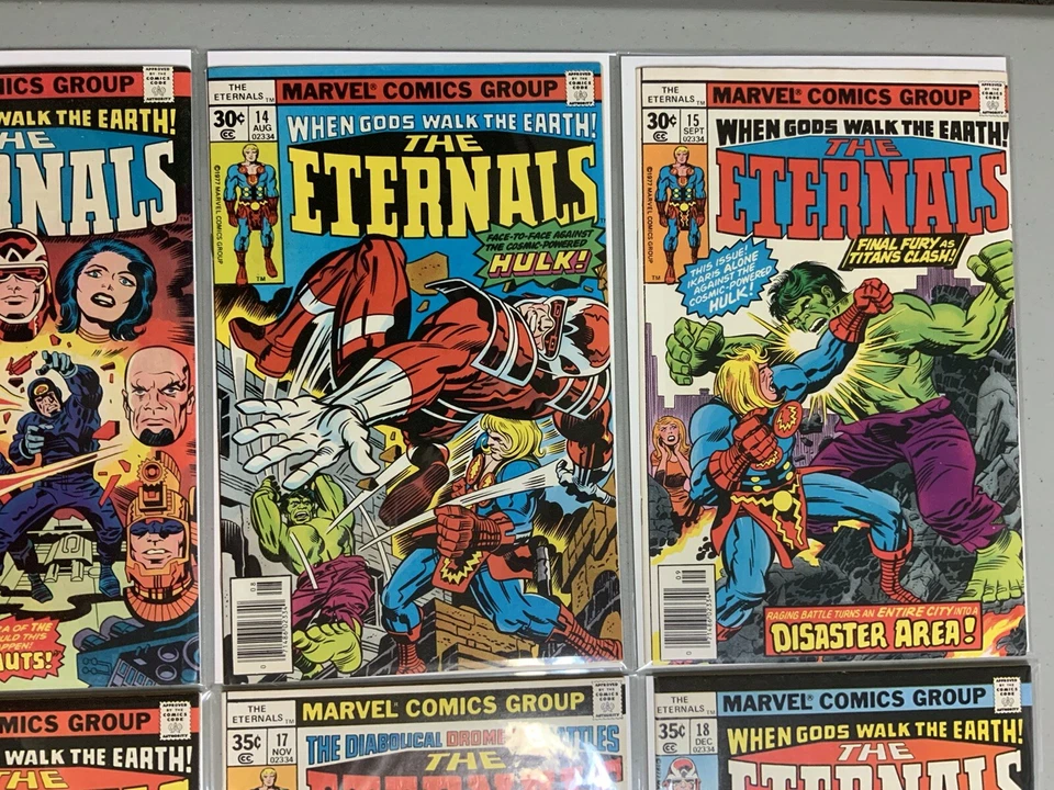 🔥Key MCU Lot🔥Eternals Vol.1 1977 #13 14 15 16 17 18🔥VF+(8.5) 1st Appearances - Image 3 of 4