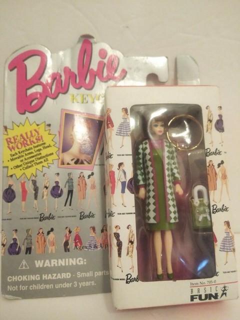 1995 barbie keychain