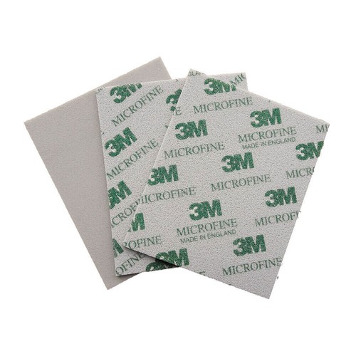 Almohadilla de espuma de esponja abrasiva de espalda blanda húmeda/seca micro súper ultra fina para 3M - Imagen 5 de 10