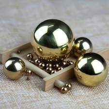 Massivem Präzisionskugel Kupfer 1–60mm H62 Kupferkugel Reinem Messing Lagerkugel