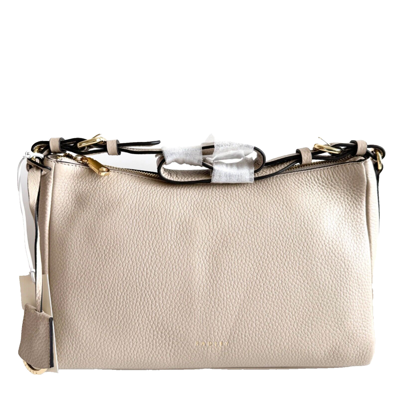 RADLEY Handbag Clay Beige Leather Medium Bag Multiway - Dukes Place - RRP £219