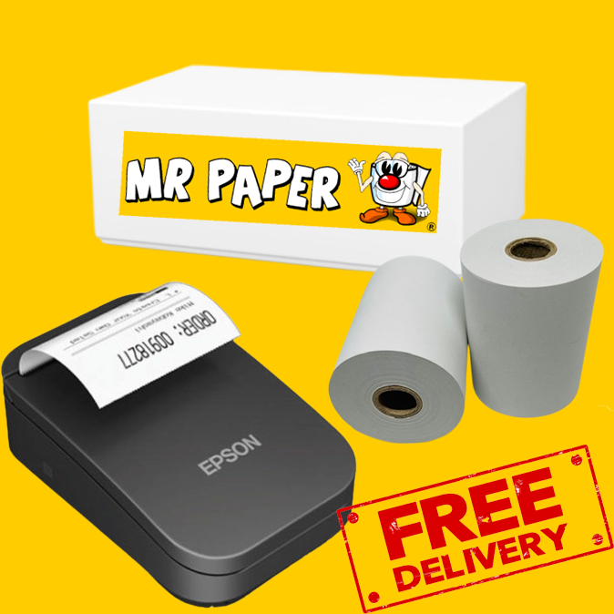 Epson TM-P20II Thermal Paper Rolls (Box of 20 Rolls)