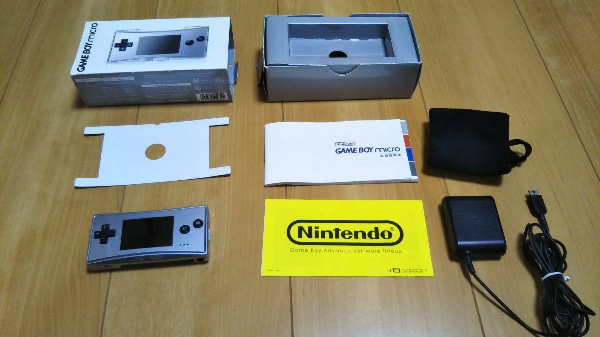 ゲームボーイ - GAME BOY micro（箱なし） Yahoo!オークション - 箱・説明書なし 動作確認済 ゲームボーイ