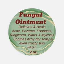 Fungal Ointments Heals Skin Rashes Eczema, Psoriasis, Shingles, Cold sores, Acne