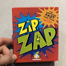 Zip Zap - The Lightning Fast Card Game - Fun Kids Number Matching Gamewright