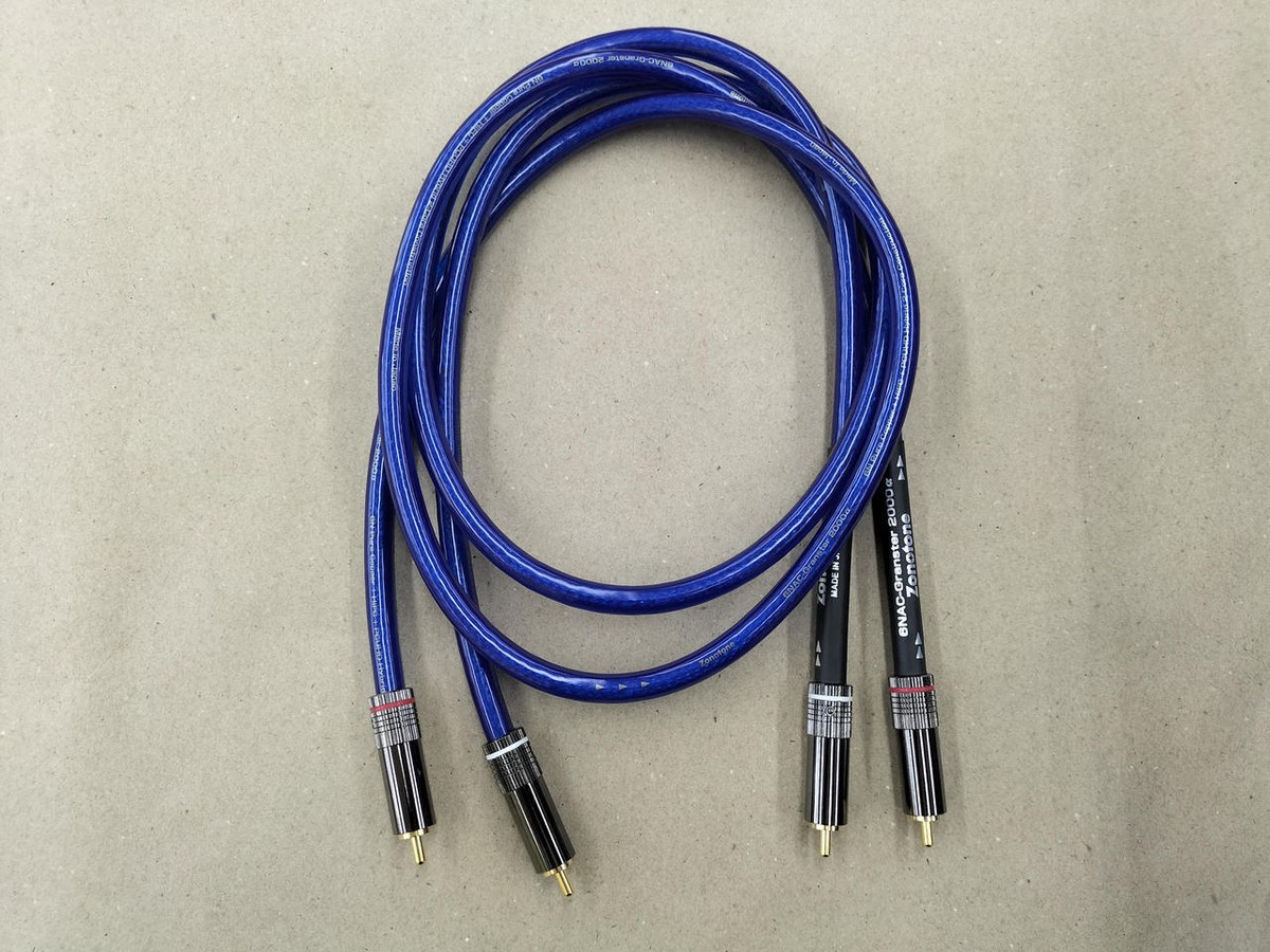 Zonotone 6Nac-Granster 1m RCA Cable - High-Quality Audio Zonotone 6Nac-Granster 1m RCA Cable - High-Quality Audio