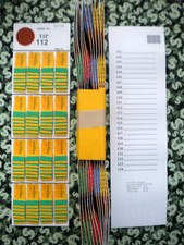 1 Dozen  96 TER-16 REGULAR "NOT Sure" TIP BOARDS 101-124 Pull Tab Jar Tickets