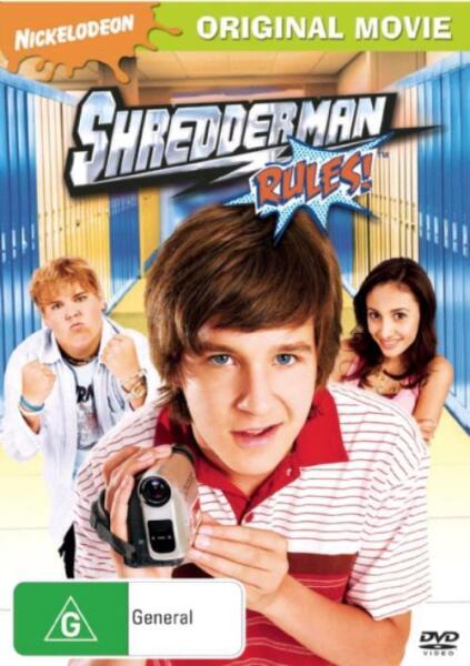 Shredderman Rules DVD MOVIE Shredder Man Devon Werkheiser, Tim Meadows