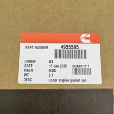 Upper 4955596 Cylinder Head Gasket Set For Cummins QSX ISX ISQ Engine 4352145