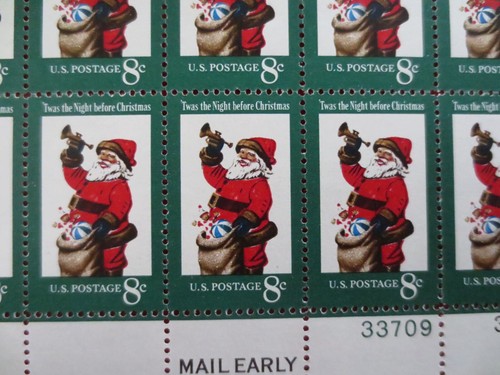 Doc Sc# 1472 Christmas Santa Claus 8¢ 1972 Sheet of 50 MNH - Picture 3 of 4