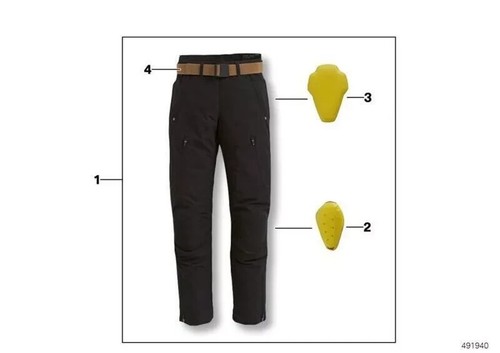 BMW MOTORRAD Womens Motorcycle Cargo Trousers BNWT SIZE EUR 42/ UK 16 RRP £250 - Picture 2 of 4