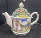 NEW Vintage JAMES SADLER England DAVID COPPERFIELD Charles Dickens Teapot w/ Lid