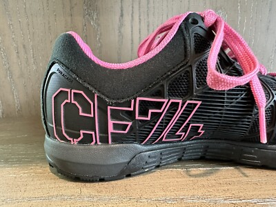 Reebok Crossfit Nano 4.0 CF74 Women's 8.5 Pink Black Training Shoe
