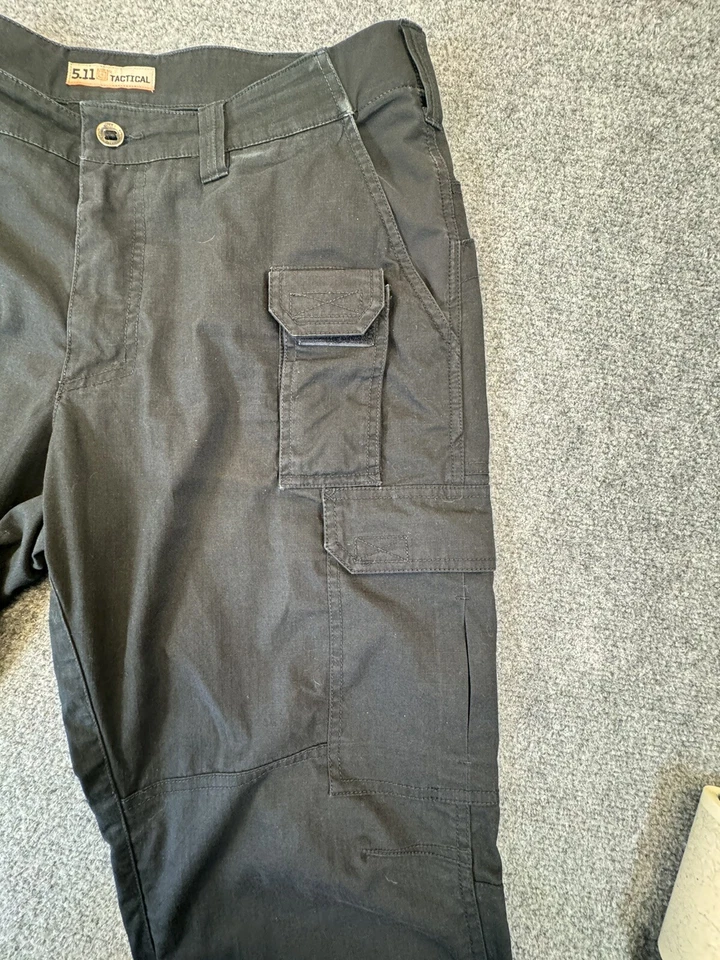 5.11 Tactical Stryke EMS Pants Men's 36x30 Blue Cargo Pockets Medical Uniform - Image 3 of 4