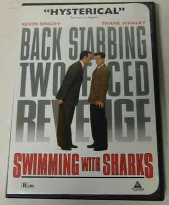 Swimming With Sharks DVD Kevin Spacey Frank Whaley Benicio Del Torro