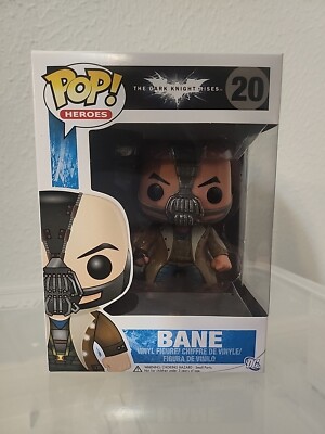 Funko POP Bane #20 The Dark Knight Rises NM NIB Vaulted Rare Retired