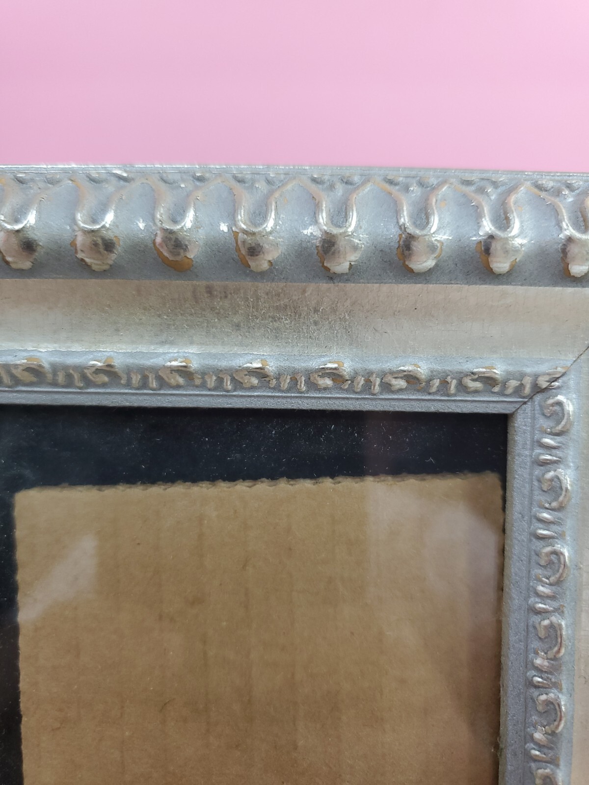 VTG Burnes of Boston Handcrafted Ornate Silver Picture Frame Fits 4.5 ...