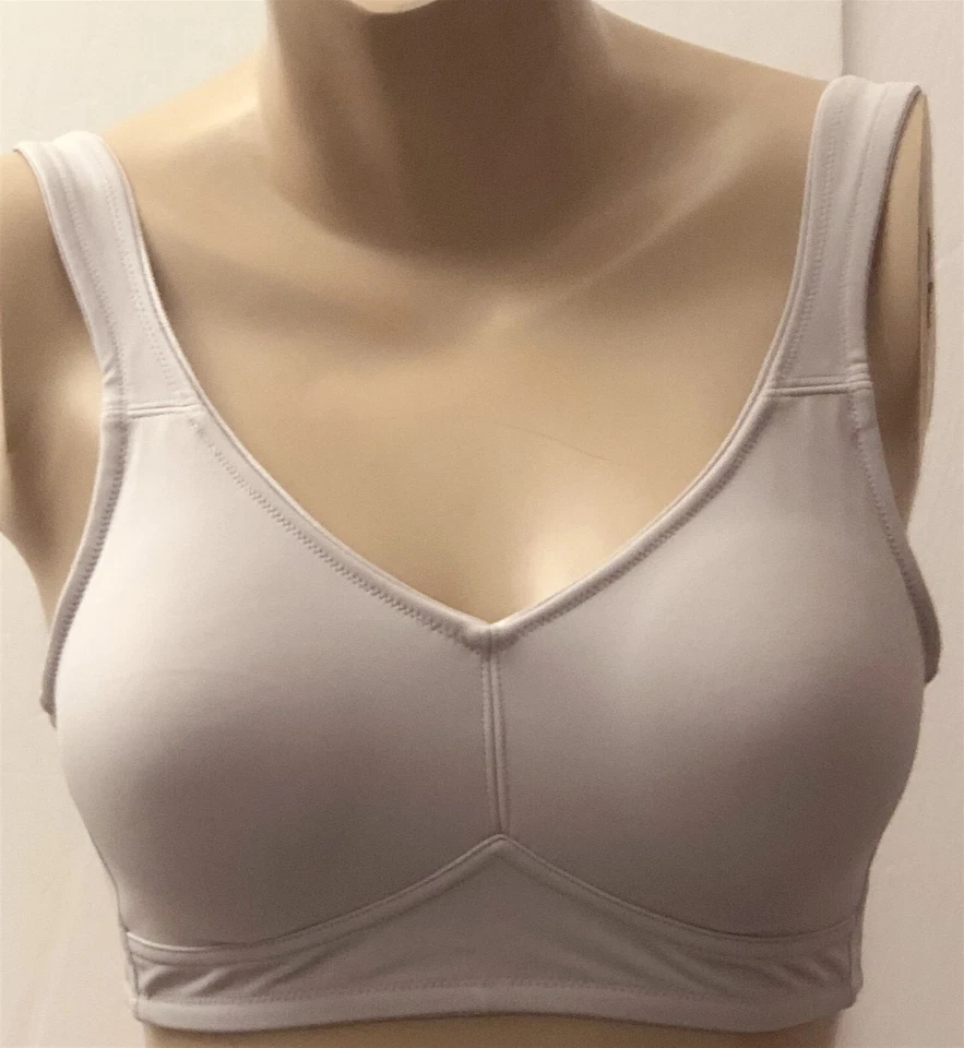 Classique 783E 无痕乳房切除术口袋文胸 - 灰色 - 34C — 第 2/3 张图片