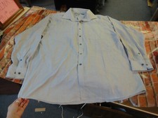 Michael Kors big fit 18 34/35 long sleeve button front MENS dress shirt top SALE