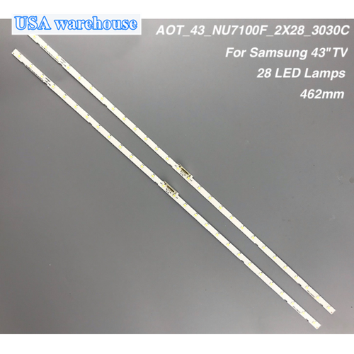 Striscia LED per Samsung TV UE43NU7095U UE43RU7170 UE43NU7020K UE43RU7105K UE43NU7100 43NU7100 UE43UN7020 UE43RU7102K UE43RU7120  44