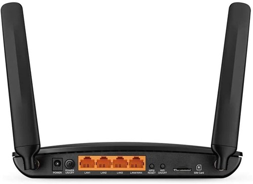 TP-LINK WLAN Router Fast Ethernet Single Band (2.4GHz) 3G 4G Black - Photo 4/4