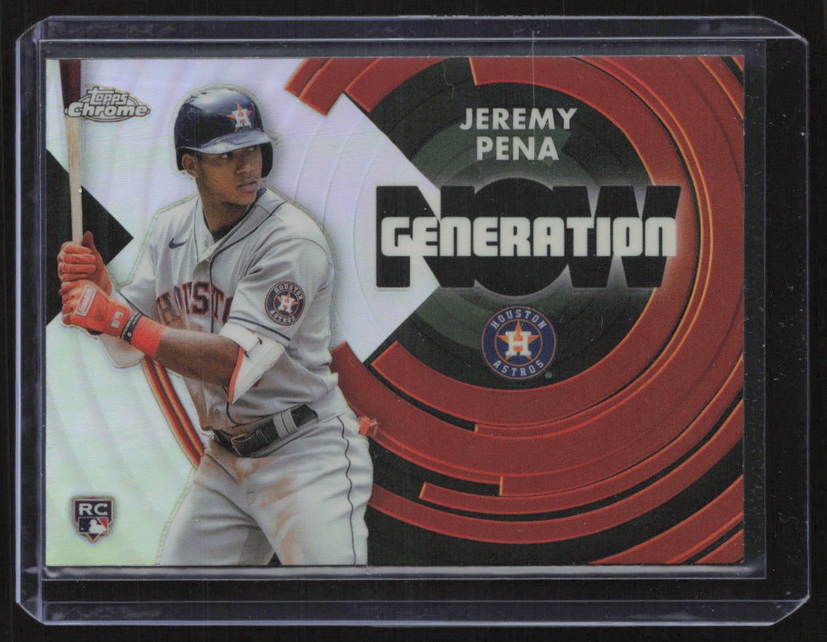 2022 Topps Chrome Update Jeremy Pena Generation Now Chrome