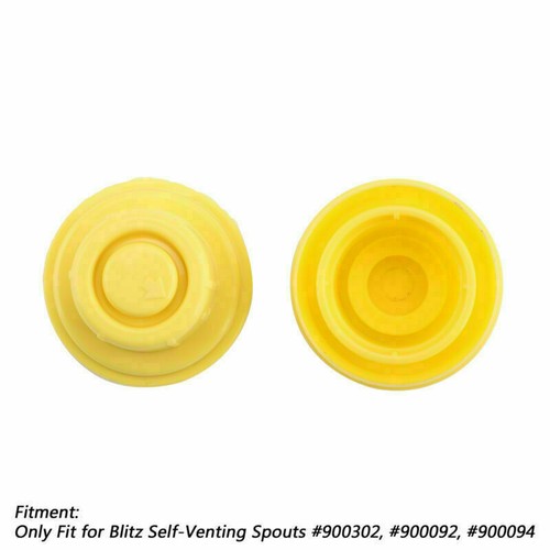 15PCS YELLOW SPOUT CAP Top For Fuel GAS CAN BLITZ 900302 900092 900094 CA - Picture 5 of 8