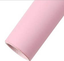 Light Pink Solid FAUX LEATHER SHEET 8" x 12" WHOLESALE 1127434 41 Buttery Soft