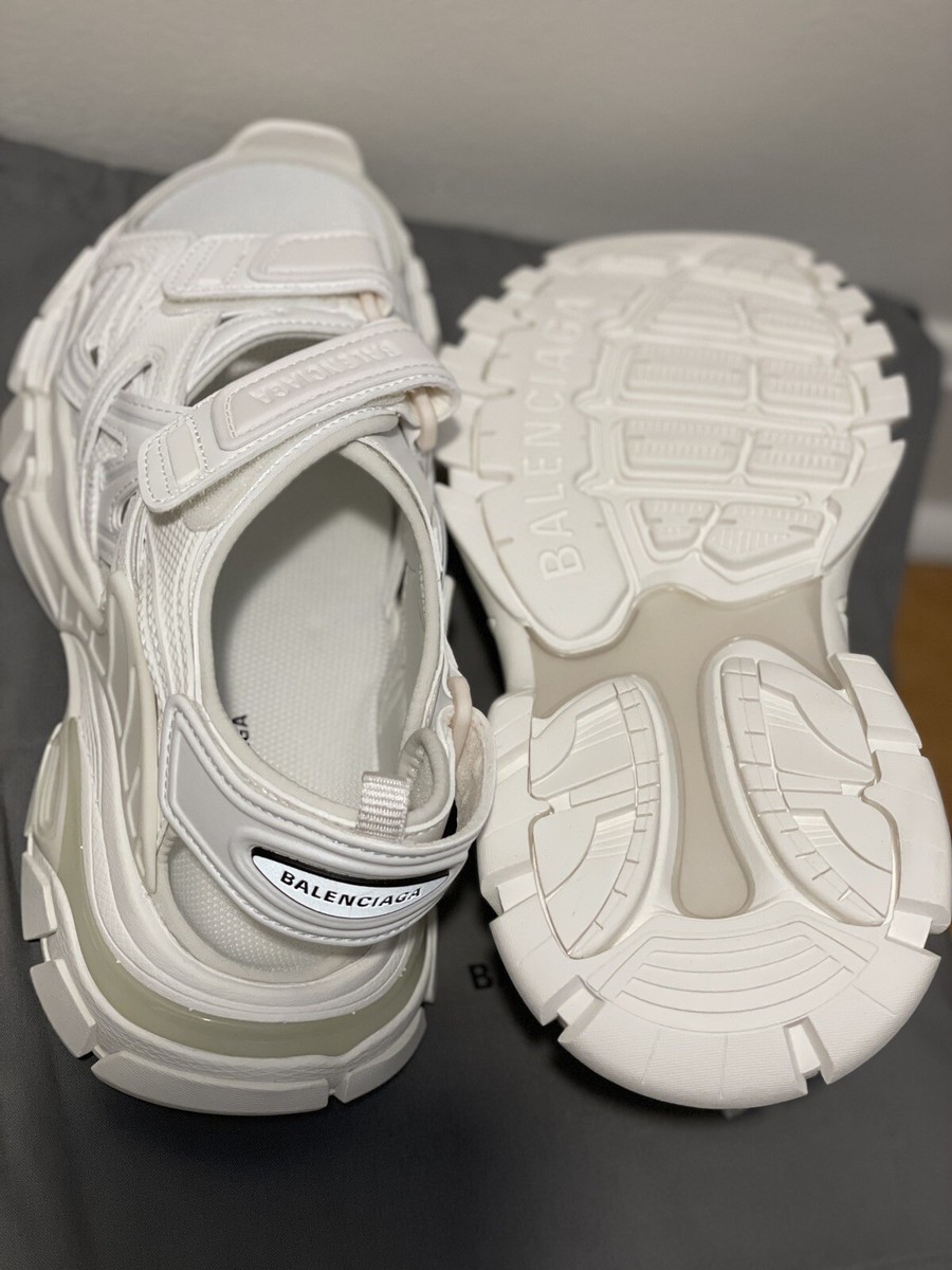 BALENCIAGA Track Sandals Strap White WMNS USA 7/Euro 37 $839 BALENCIAGA Track Sandals Strap White WMNS USA 7/Euro 37 $839