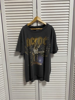 Vintage 1999 - 2000 AC/DC Stiff Upper Lip Tour Tee T Shirt SIZE - M