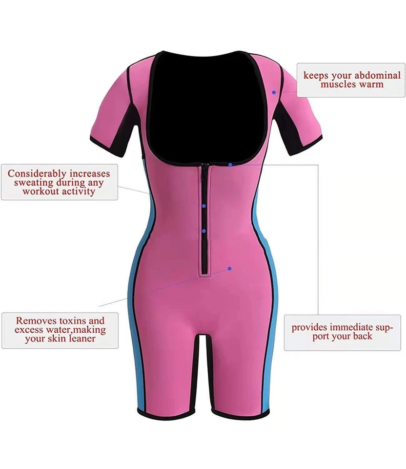 SUPER FUERTE Cuerpo Completo Muslo Brazo Prendas Modeladoras Control Abdomen Faja Entrenador Recortadora Foto 4 de 4