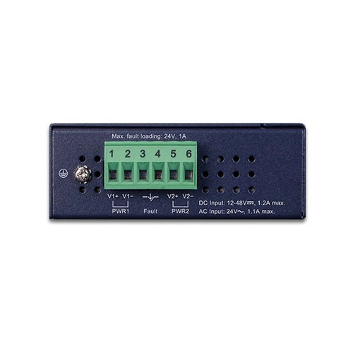 Planet IGS-801M 8-Port Gigabit Industrial Managed Layer 2 Switch / Dual Power - Picture 3 of 3