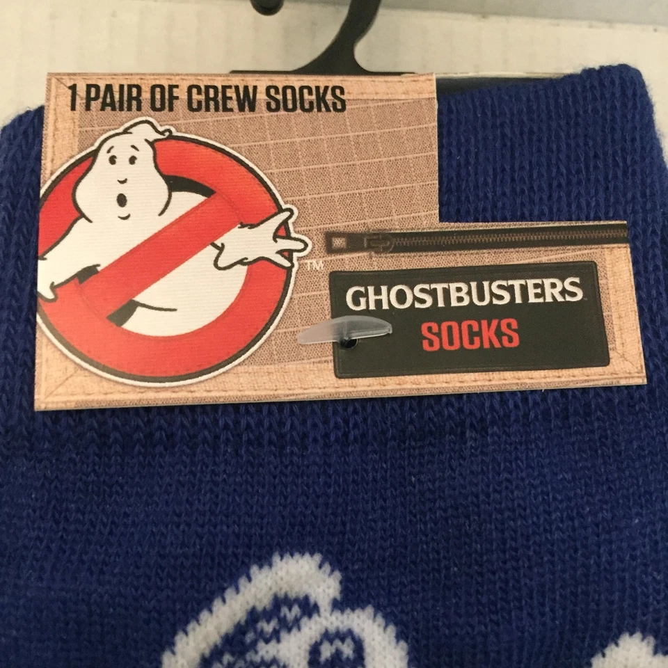 NEW Ghostbusters Unisex Crew Socks Shoe Size 6-12 - Image 4 of 4
