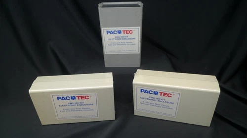 PacTec CM3-150 Kit Electronic Enclosure 5" x 3" x 1.75" Lot of 3 C
