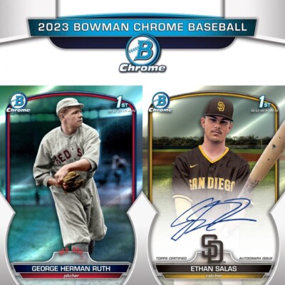 2023 Bowman/ Bowman Chrome 1st/Prospects/Inserts WITH MOJOS 30% OFF 4+