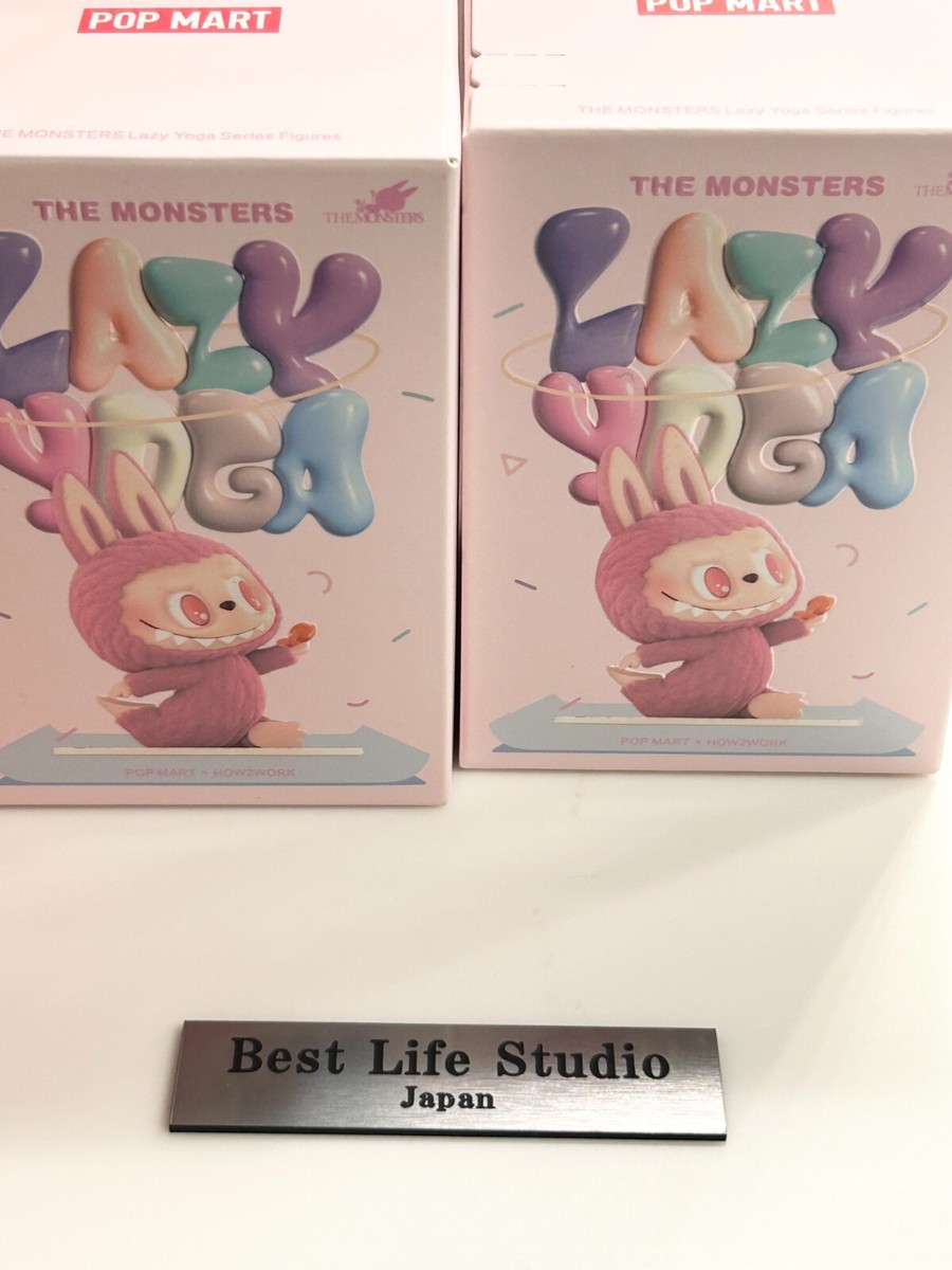 POP MART Labubu THE MONSTERS Lazy Yoga Series Blind Box 2