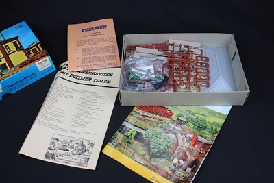 Bâtiment Industriel Vollmer 5610B – Ho 1/87 – Usine Ancienne Pour Train Miniature (neuf)