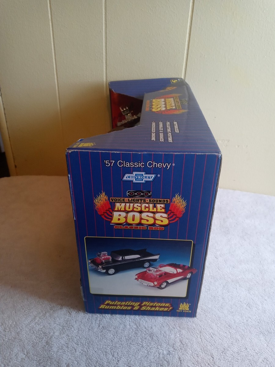 Toy State Muscle Boss Motorized Voice Light Sound 1957 Classic Rod