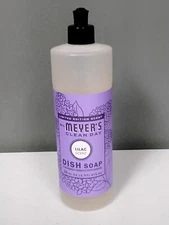 New & Sealed! Mrs. Meyer's Clean Day Limited Edition Lilac 16oz Liquid Dish Soap