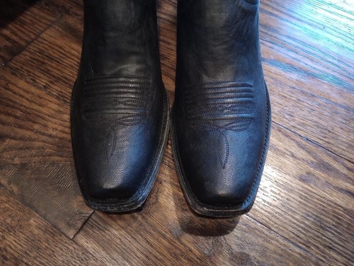 NEW - Baylor University NCAA Gameday Black Leather Cowboy Boots Men Size 9D - Picture 5 of 11